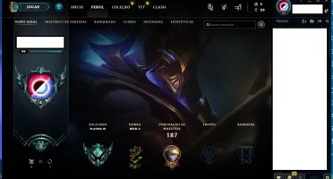CONTA LEAGUE OF LEGENDS PLATINA 3