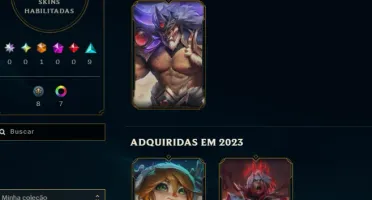 Conta Lol Platina, 22 Skins, Ultimate, 15K Ea, Honra 4
