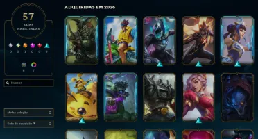 Conta Lol Platina, 22 Skins, Ultimate, 15K Ea, Honra 4