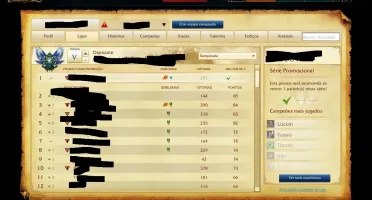Conta DIAMANTE V 86 SKINS Incluindo lendarias e Todos champs