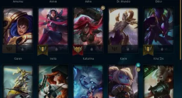 Conta mestre lol