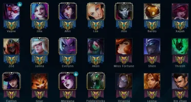 [20% OFF] CONTA LOL | OURO 4 | (115 CHAMPS & 66 SKINS)