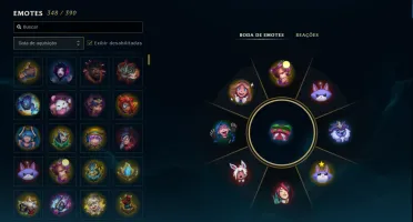 Conta de lol - Lvl 835 - Esmeralda Atual - 681 Skins !