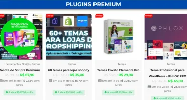 Loja Virtual de Scripts + 20 Produtos Inclusos (2025)
