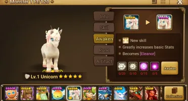 Reroll Summoners War lvl10 com Eleanor + Hathor + Triton