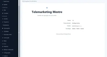Telemarketing Mestre - Software para Gestão de Call Center