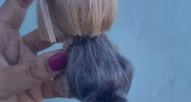 Chaveiro Yorkshire Terrier em Crochê