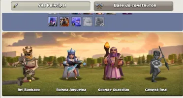 Conta clash of clans CV11 muito bem upado, com duas skins