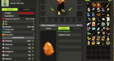 DOFUS TOUCH BRUTAS - SACRIER 200 FULL SCROLLS