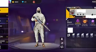 🌟 Conta Free Fire + Angelical Vermelha + Entrega Automática