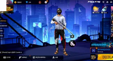 🌟 Conta Free Fire + Angelical Vermelha + Entrega Automática