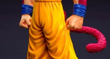 Son Goku Super Saiyjan 4 Daima 3d stl