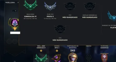 Esmeralda 4 com 125 Champs e 49 Skins
