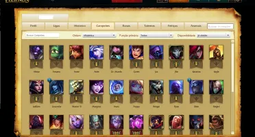 Conta de League of Legend (Nunca teve ELO) Nível 30 Promoção