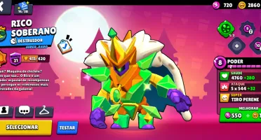 Conta Brawl Stars Com 4 Lendários
