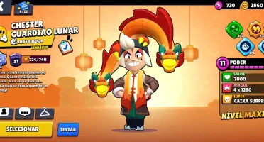 Conta Brawl Stars Com 4 Lendários