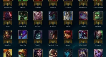 contas de league of legends
