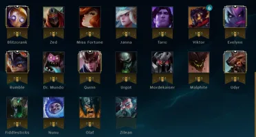 contas de league of legends