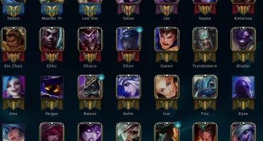 contas de league of legends