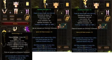 Megamu - Awakening Summoner Set + Stick + Asa Lvl 4