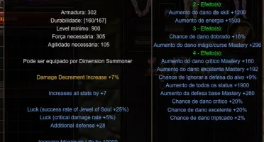 Megamu - Awakening Summoner Set + Stick + Asa Lvl 4