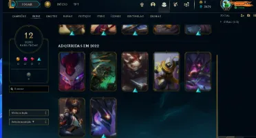 Conta Lol Varias Skin
