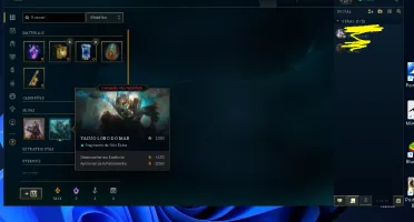 Conta Lol Varias Skin