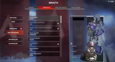 Conta Apex Legends com 4 Heranças!