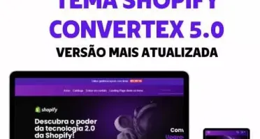 Tema Convertex 5.0 - Atualizado 2023 + Bônus Grátis!