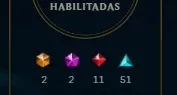 Conta de League of Legends OURO I, 173 Skins.
