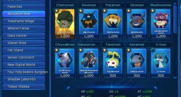 Conta Digimon Masters Online, Lv99 Tamer. (Sussanomon)