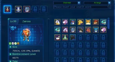 Conta Digimon Masters Online, Lv99 Tamer. (Sussanomon)