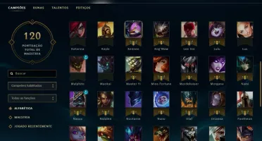 VENDO/TROCO Conta de League of Legends Unranked Platina S6