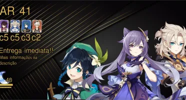 AR 41 Kequing / Venti c1 / Albedo e banner garantido