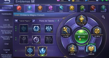Conta legendária Mobile Legends