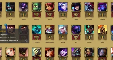 Conta lol Platina 2 - Completa