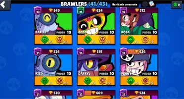Conta Brawl Stars Praticamente Completa mto barata