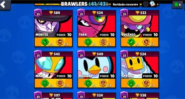 Conta Brawl Stars Praticamente Completa mto barata