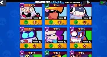 Conta Brawl Stars Praticamente Completa mto barata