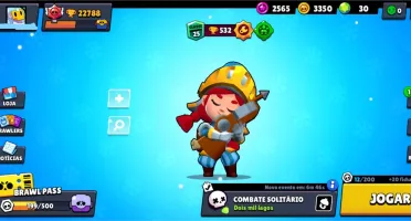 Conta Brawl Stars Praticamente Completa mto barata