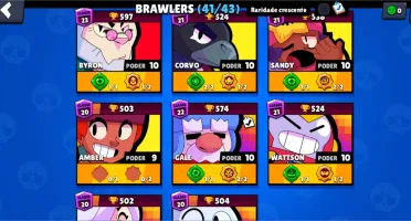 Conta Brawl Stars Praticamente Completa mto barata