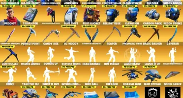 Conta Fortnite 565 Skins, Danças Raras E Skins Raras!!