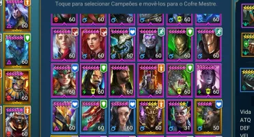 Conta RAID SHADOW LEGENDS Mid pro Late game