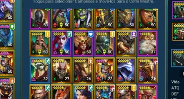 Conta RAID SHADOW LEGENDS Mid pro Late game