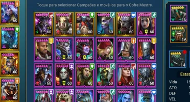 Conta RAID SHADOW LEGENDS Mid pro Late game