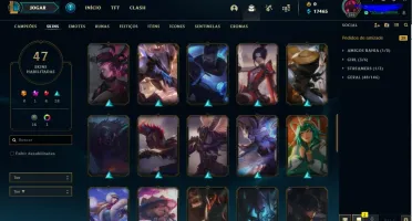 Conta de league of legends