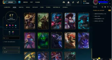 Conta de league of legends