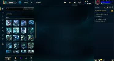 Conta de league of legends