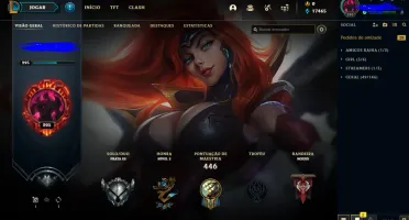 Conta de league of legends