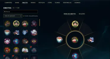 conta de lol gold